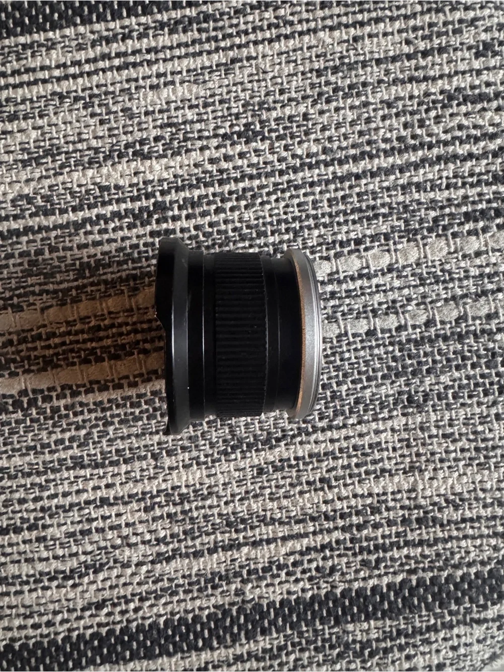 Black 0.38x Semi Fisheye Macro Lens for Creative Wide-Angle Shots